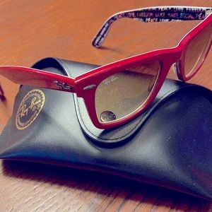 Red Rayban Wayfarer SPECIAL SERIES 5